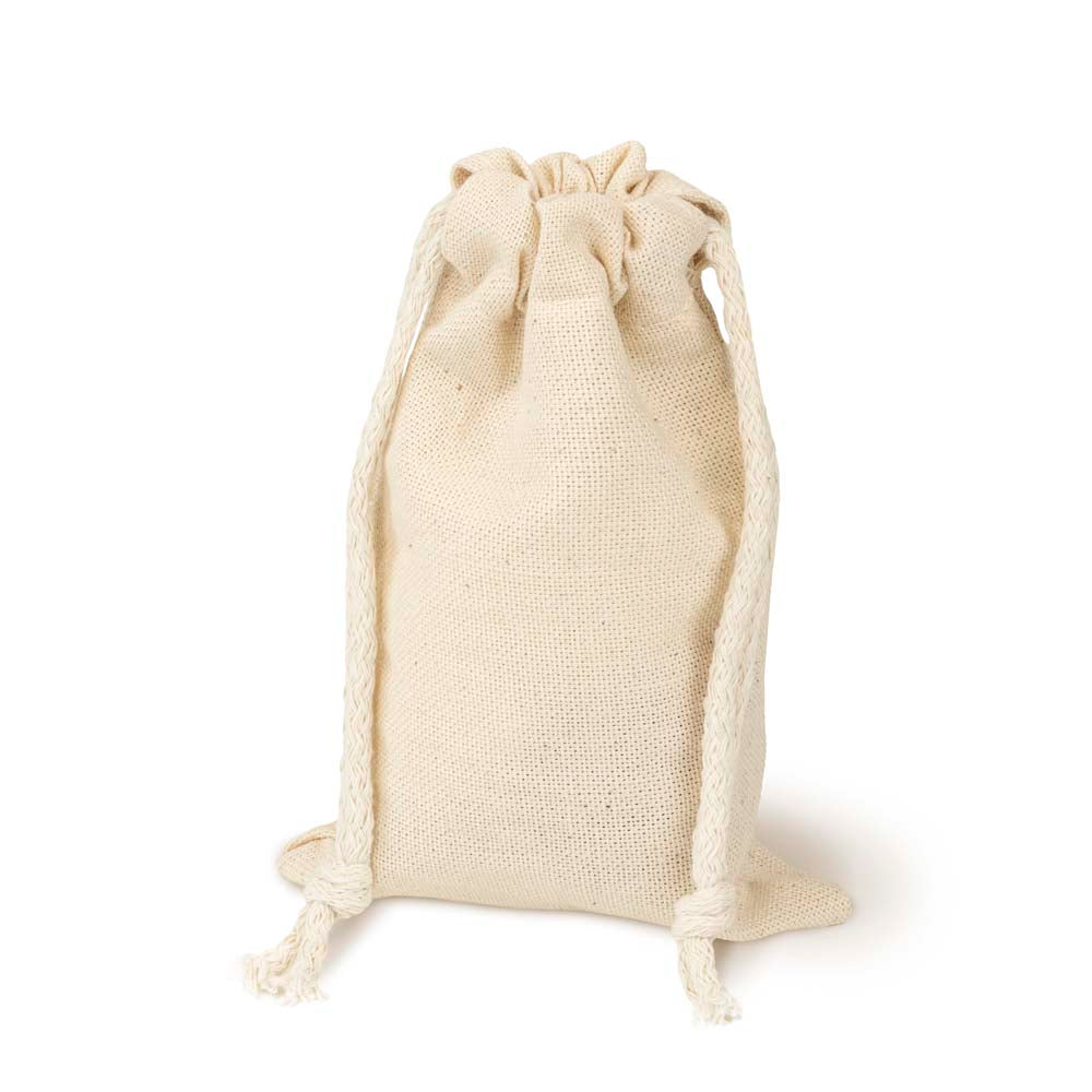 Baumwollsack Ecru 100x150 mm