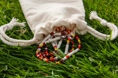 Baumwollsack Ecru 100x150 mm