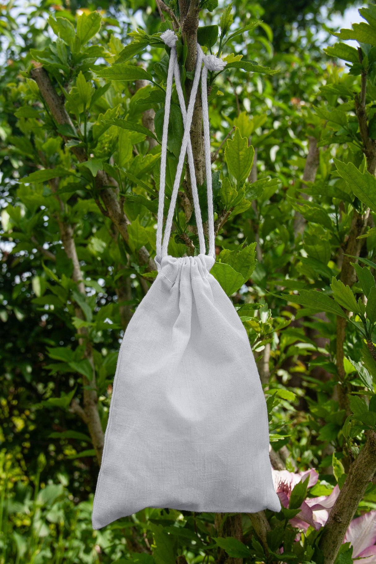 Baumwollsack Weiß 150x200 mm