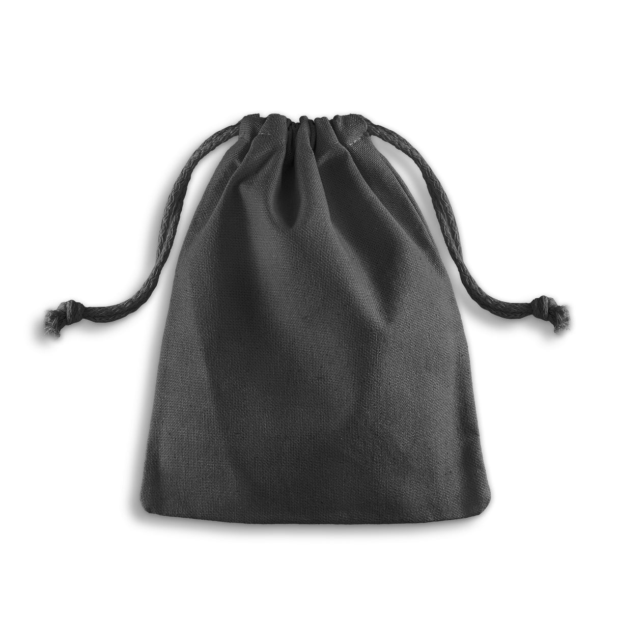 Baumwollsack Schwarz 150x200 mm