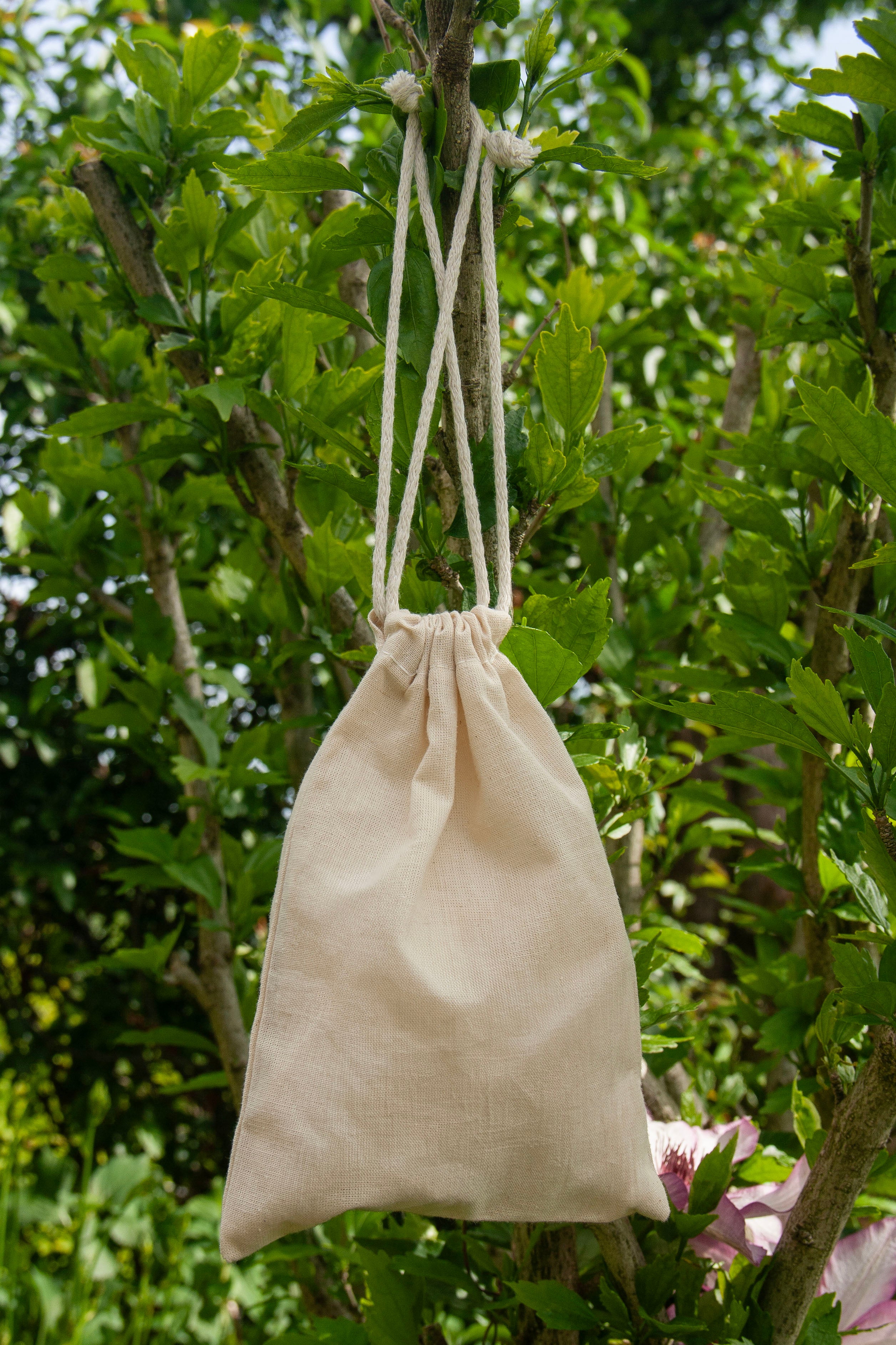 Baumwollsack Ecru 150x200 mm