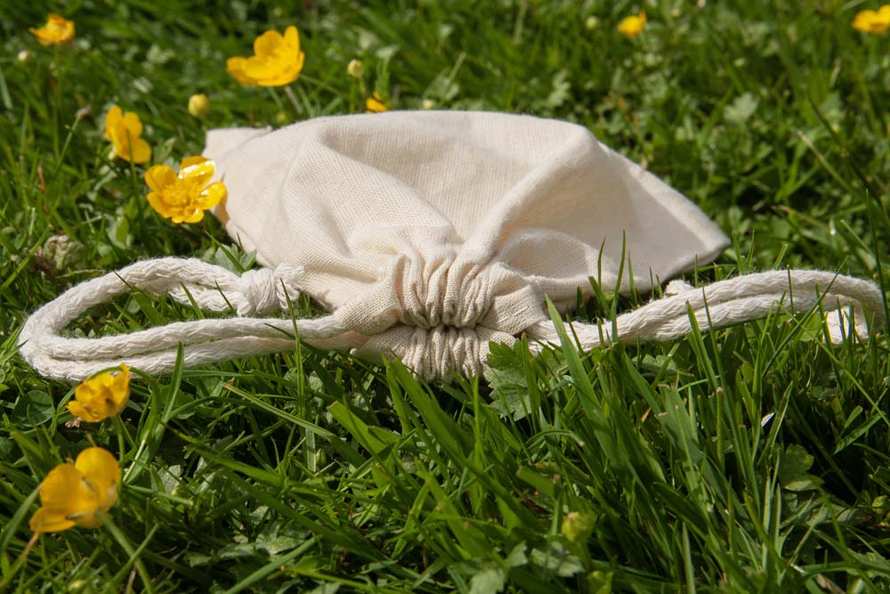 Baumwollsack Ecru 150x200 mm