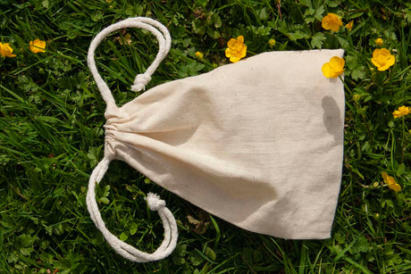 Baumwollsack Ecru 150x200 mm