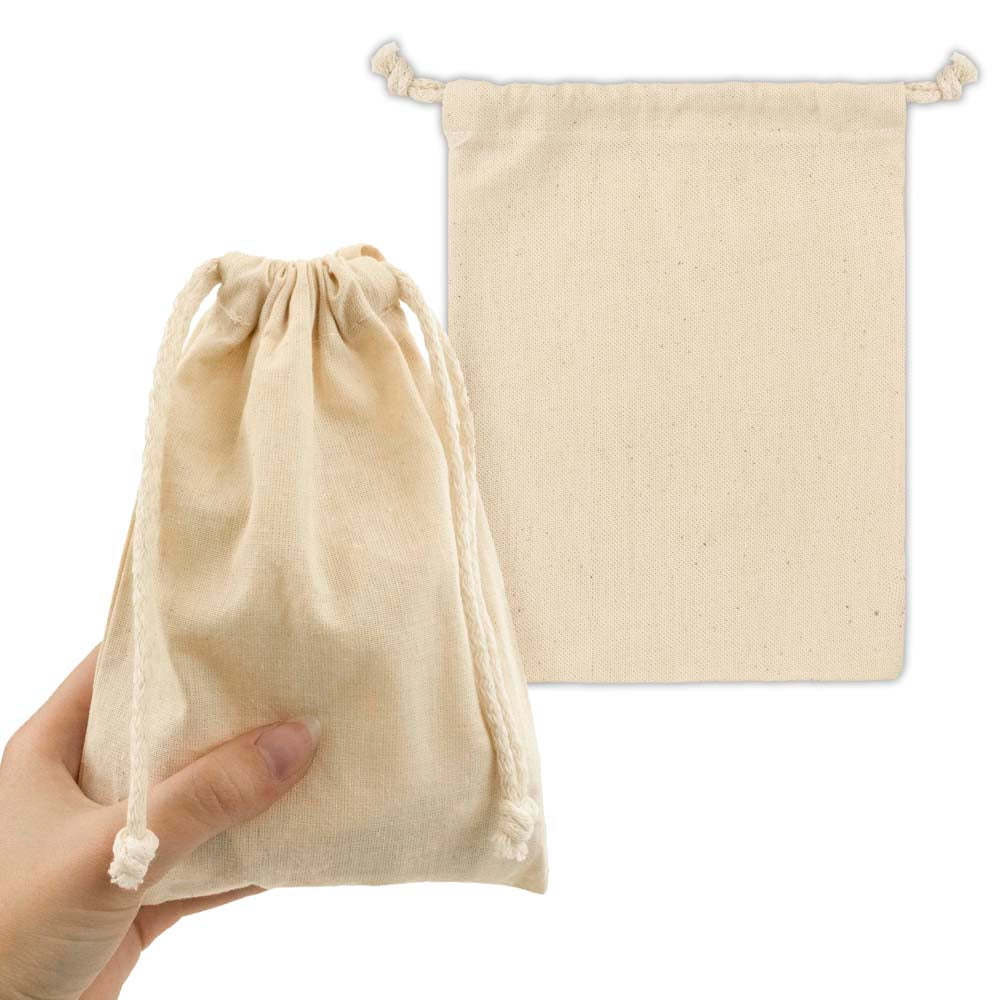 Baumwollsack Ecru 150x200 mm