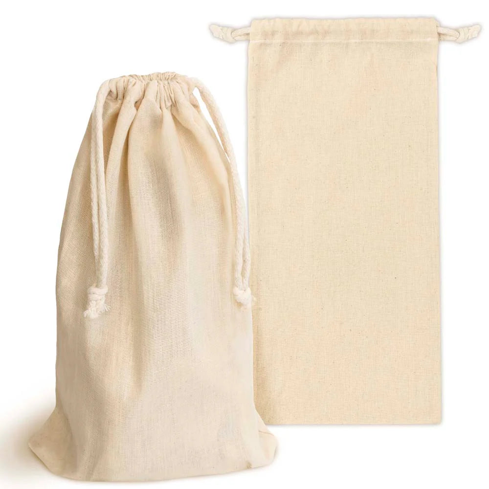 Baumwollsack Ecru 170x350 mm 145g