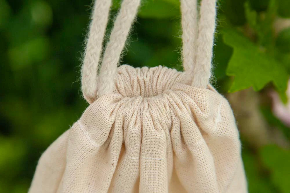 Baumwollsack Ecru 170x350 mm 145g