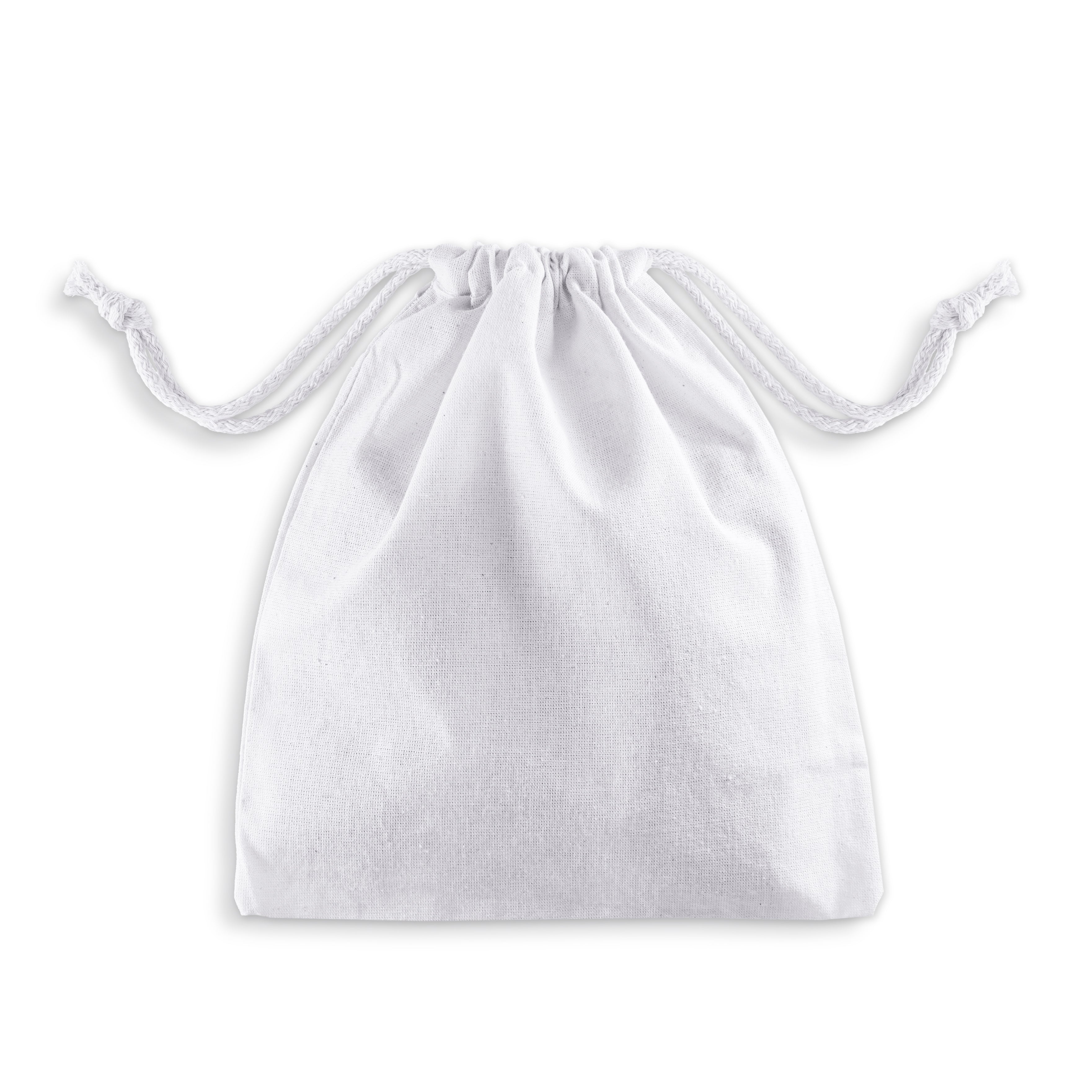 Baumwollsack Weiß 200x250 mm
