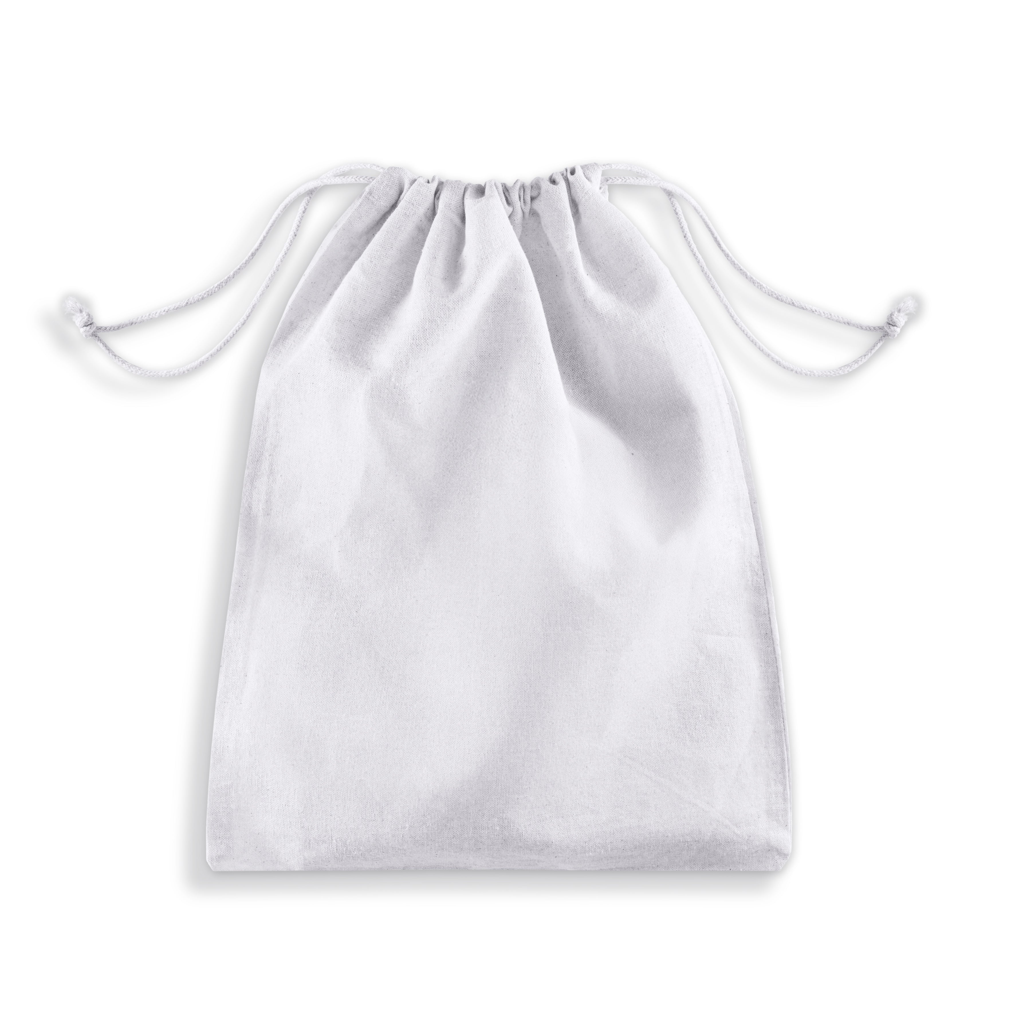 Baumwollsack Weiß 250x300 mm