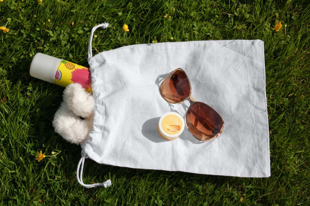 Baumwollsack Weiß 250x300 mm