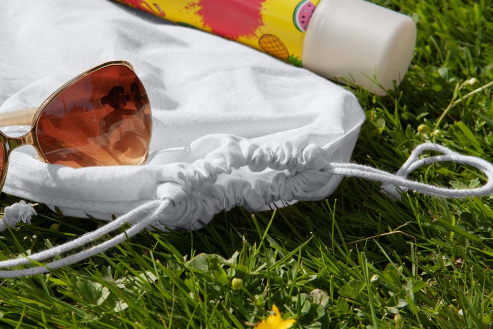 Baumwollsack Weiß 250x300 mm