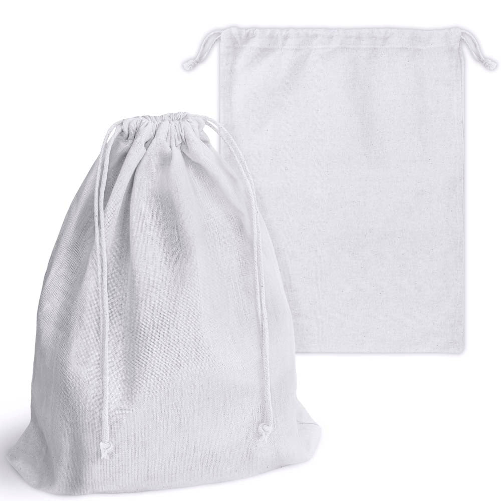 Baumwollsack Weiß 250x300 mm