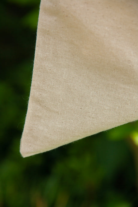 Baumwollsack Ecru 250x300 mm