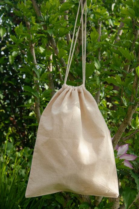 Baumwollsack Ecru 250x300 mm
