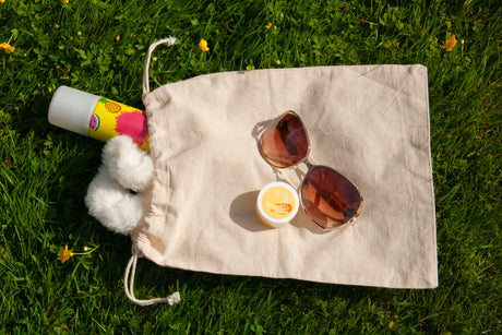 Baumwollsack Ecru 250x300 mm