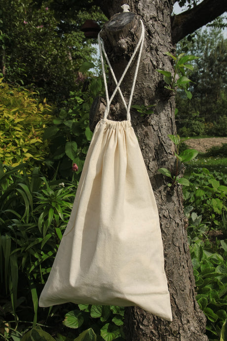 Baumwollsack Ecru 300x450 mm