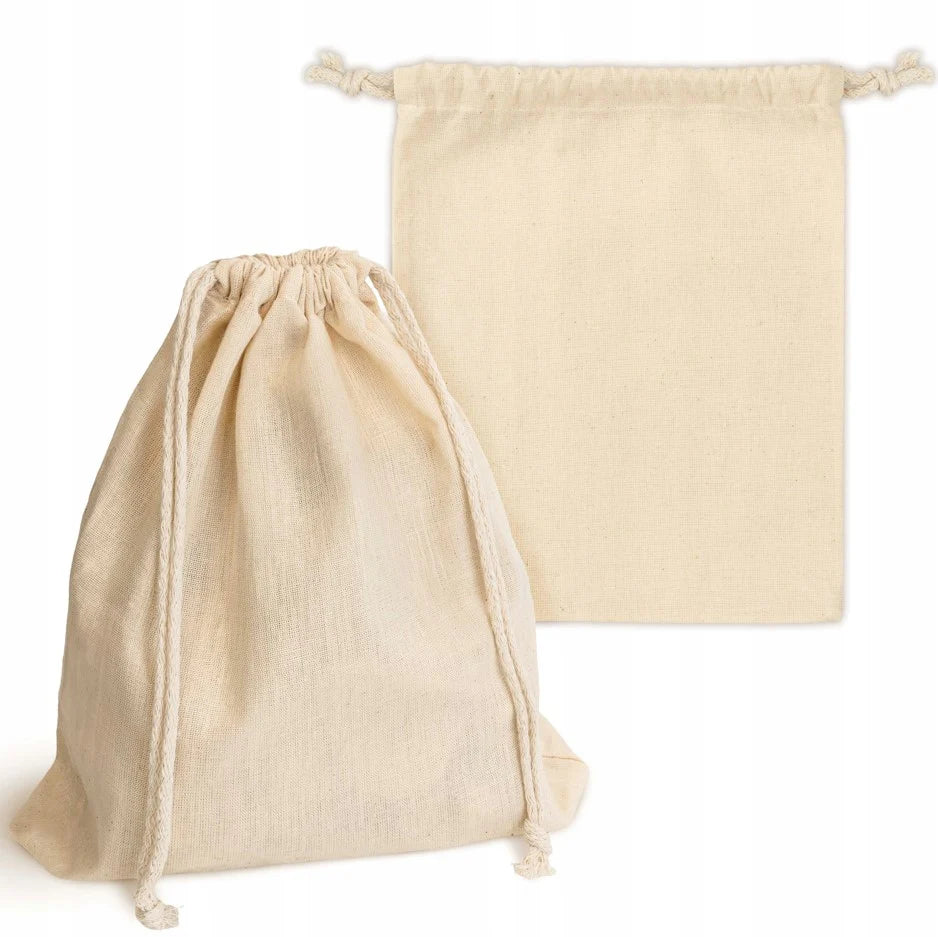 Baumwollsack Ecru 370x410 mm 220g