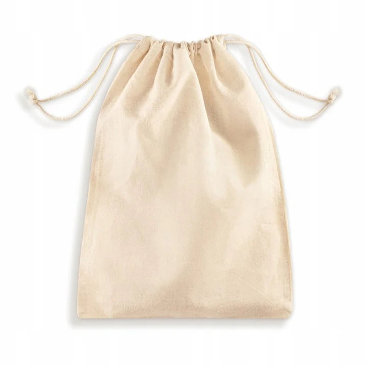 Baumwollsack Ecru 230x370 mm 220g