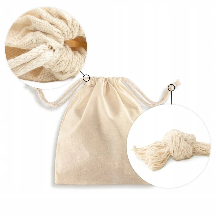 Baumwollsack Ecru 230x370 mm 220g