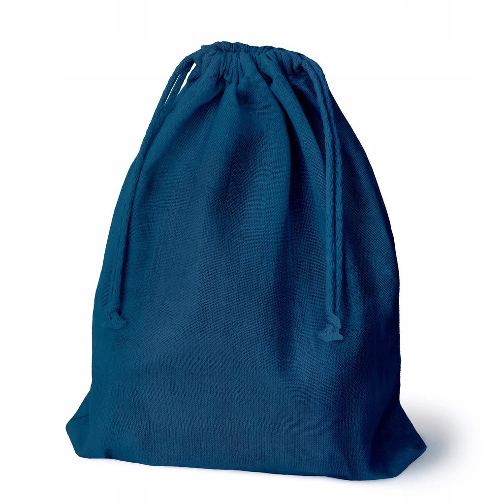 Baumwollsack Blau 30x40 cm 145g