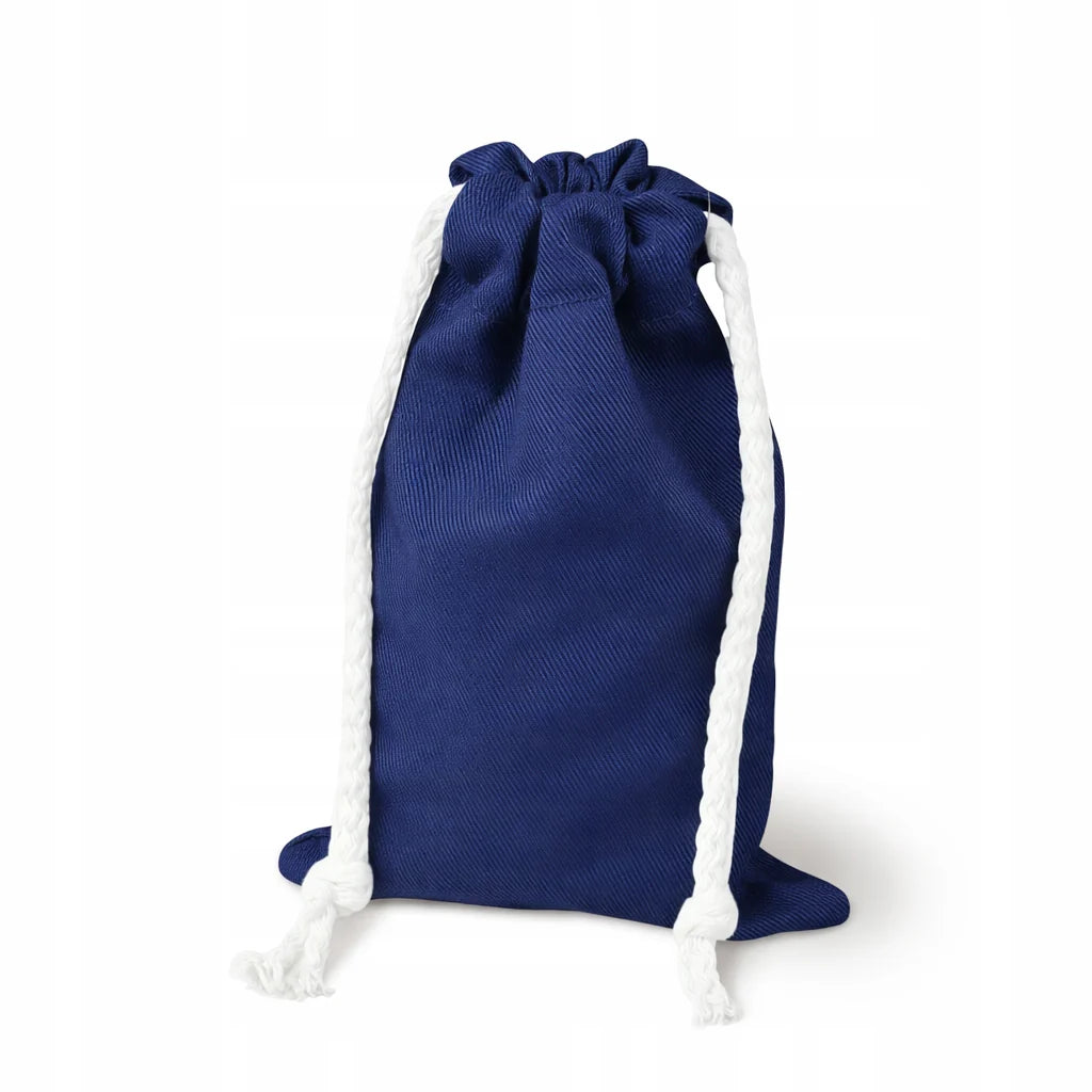 Baumwollsack Marineblau 100×150 mm