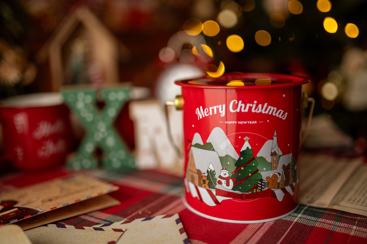 Weihnachtsgeschenkeimer 7er Set