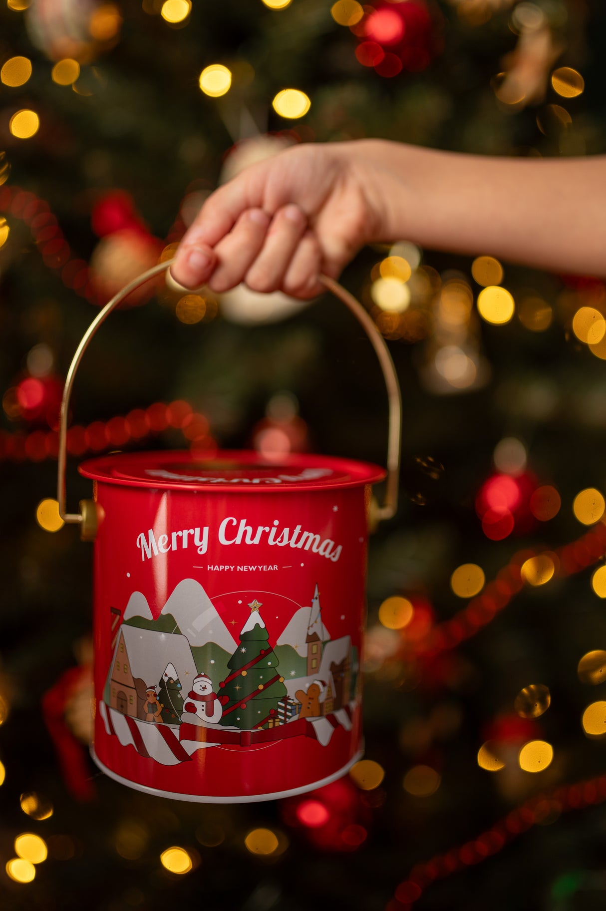 Weihnachtsgeschenkeimer 7er Set