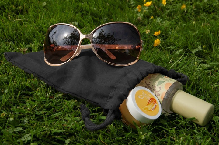 Baumwollbeutel 15x20 cm schwarz 140g