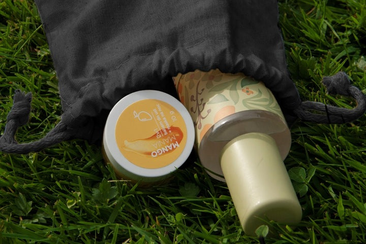 Baumwollbeutel 15x20 cm schwarz 140g