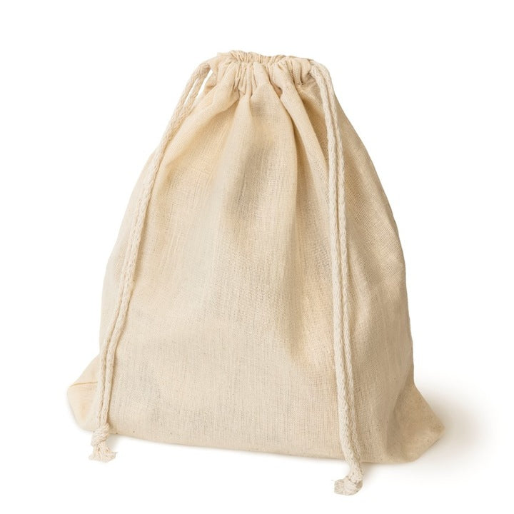 Baumwollbeutel Ecru 20x25 cm 145g