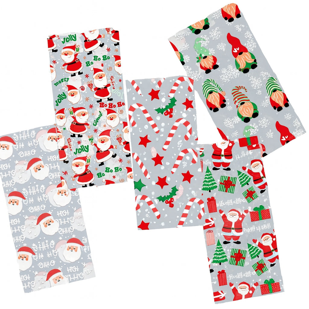 Weihnachtliches Cellophantüten-Set 20tlg.