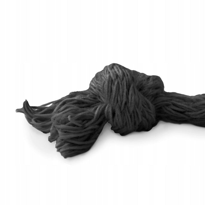 Baumwollsack Schwarz 150x200 mm 280g