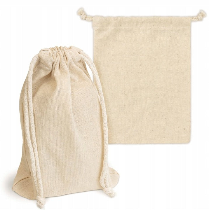 Baumwollsack Ecru 150x200 mm 260g