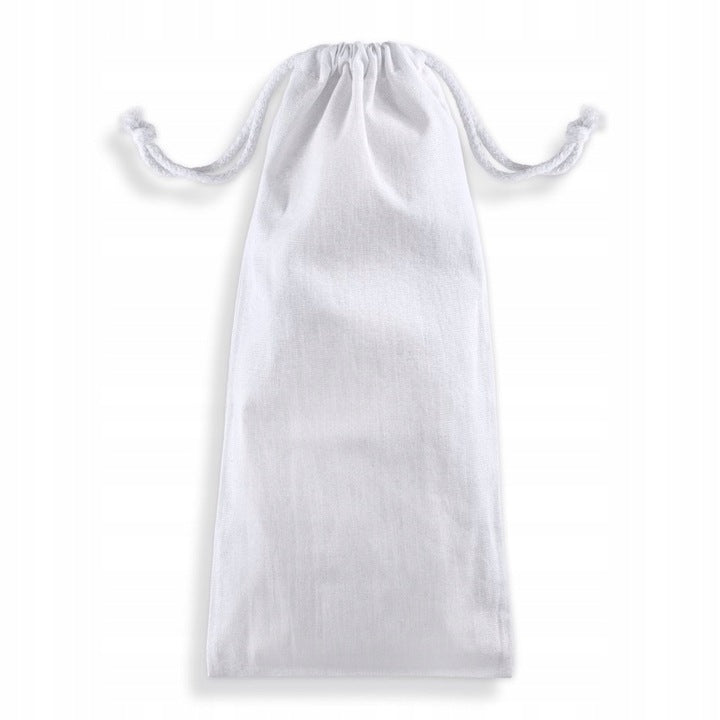 Baumwollsack Weiß 170x480 mm 145g