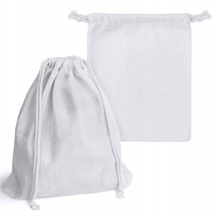 Baumwollsack Weiß 180x140 mm