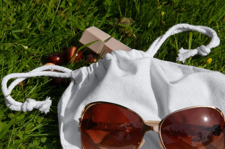 Baumwollsack Weiß 230x230 mm