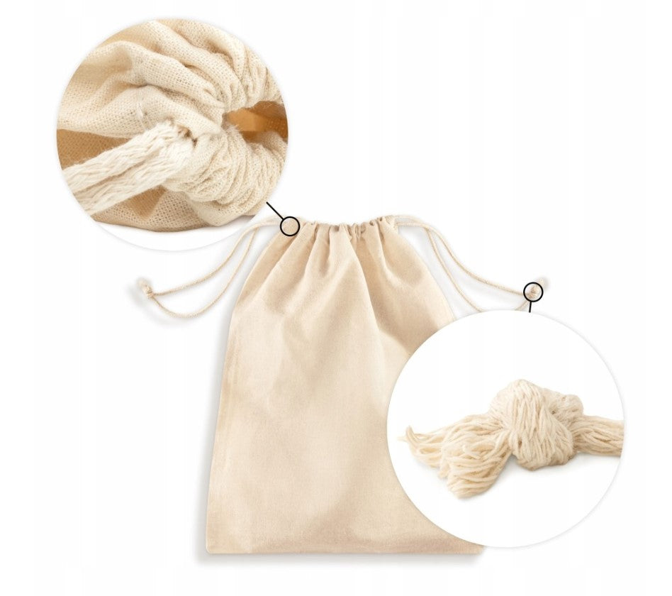 Baumwollsack Ecru 250x300 mm 260g