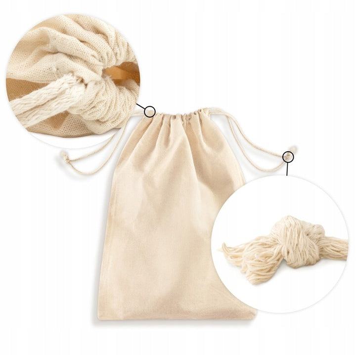 Baumwollsack Ecru 400x500 mm