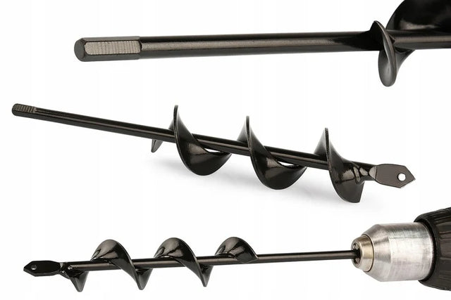 Erdbohrer 5×45 cm zur Bodenauflockerung