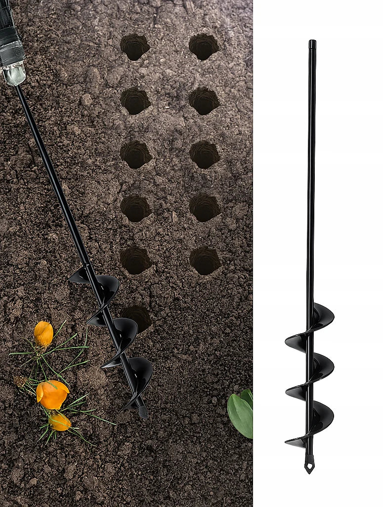 Erdbohrer 5×45 cm zur Bodenauflockerung
