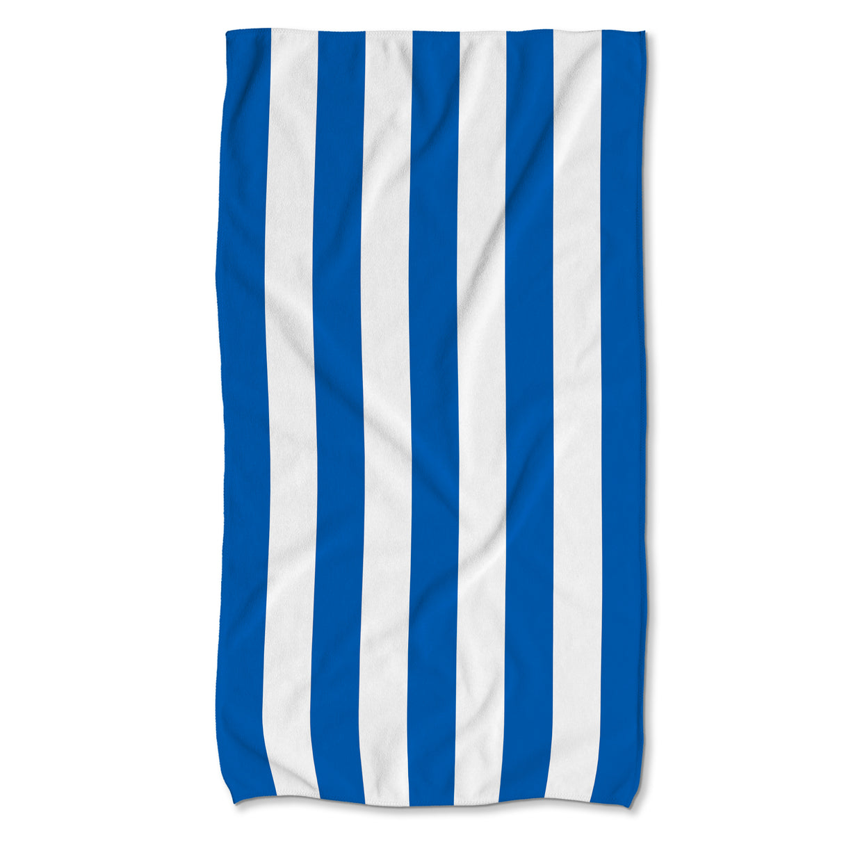 Schnelltrocknendes Strandtuch 150x80 cm Bunte Streifen Dunkelmarineblau
