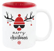 Weihnachtstasse - rotes Rentier