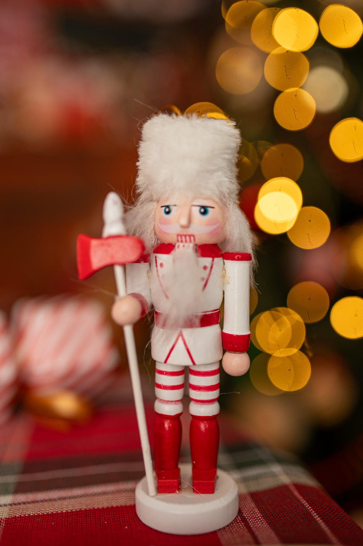 Nussknacker Weihnachtsbaumanhänger 4 St.