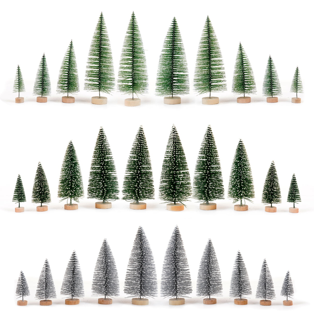 Miniatur-Weihnachtsbaum-Set