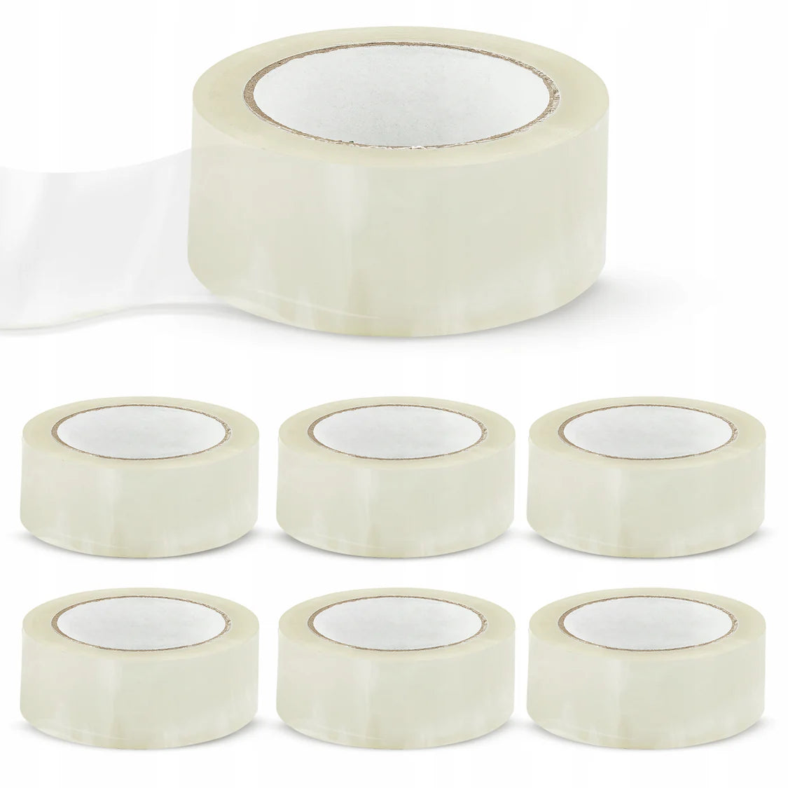 Verpackungsklebeband 48/100y Transparent 90 m 55 µm – 6 Stück