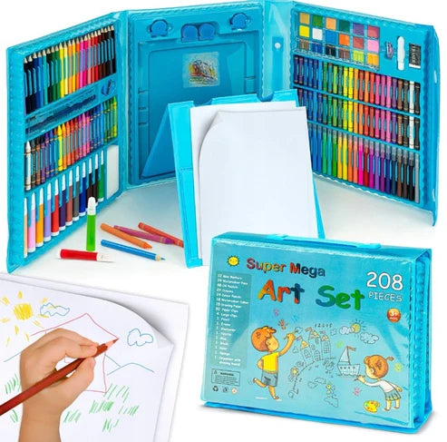 Kunstset zum Bemalen von 208 Elementen