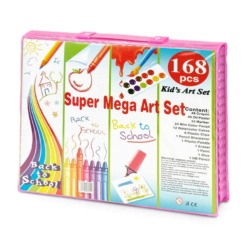 Kunstset zum Bemalen von 168 Elementen