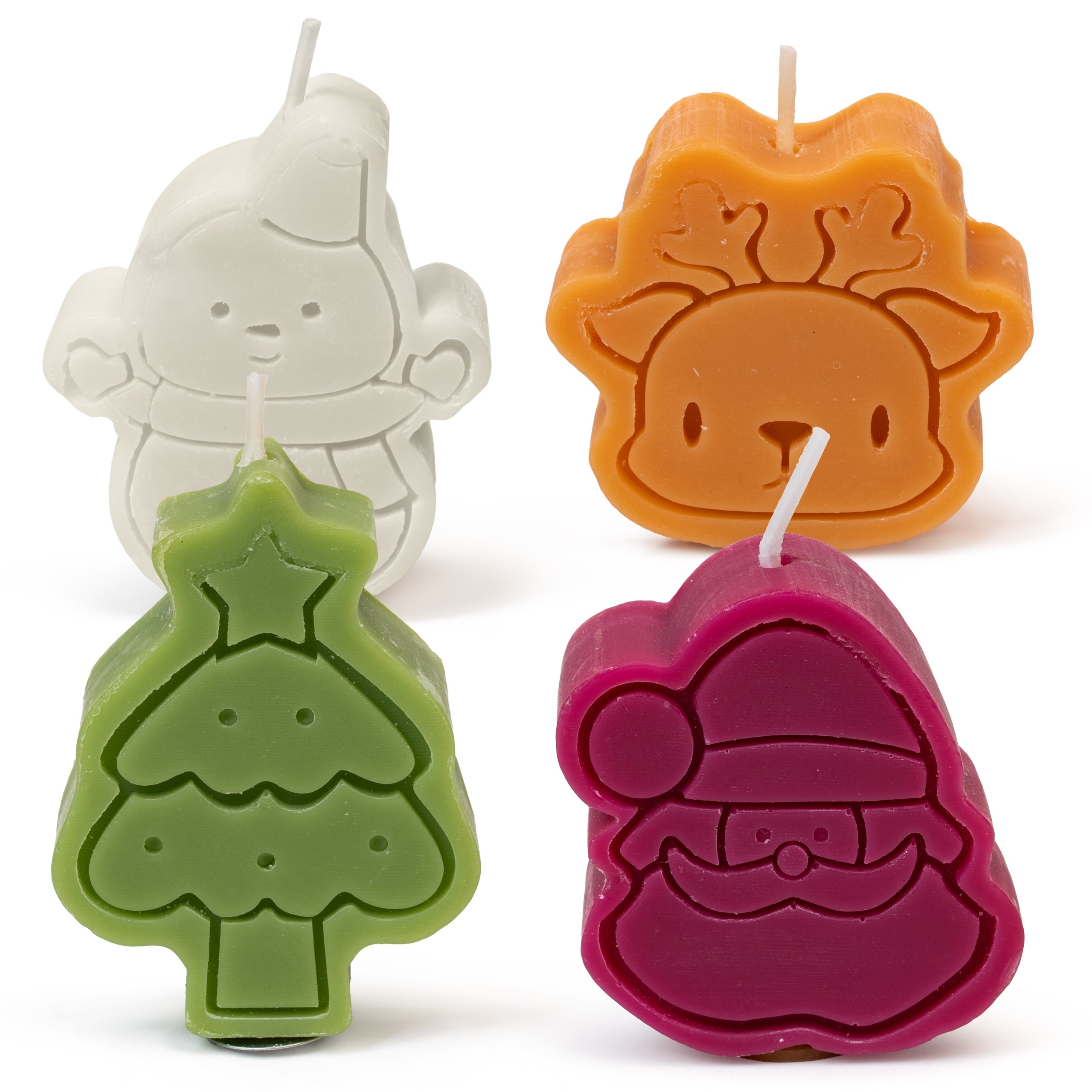 Weihnachtskerzen-Set 4-tlg.