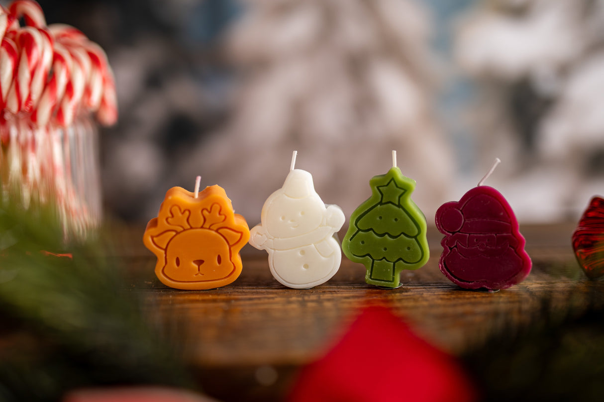 Weihnachtskerzen-Set 4-tlg.