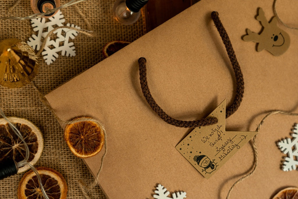 Schneemann-Geschenkanhänger, 10 Stück.