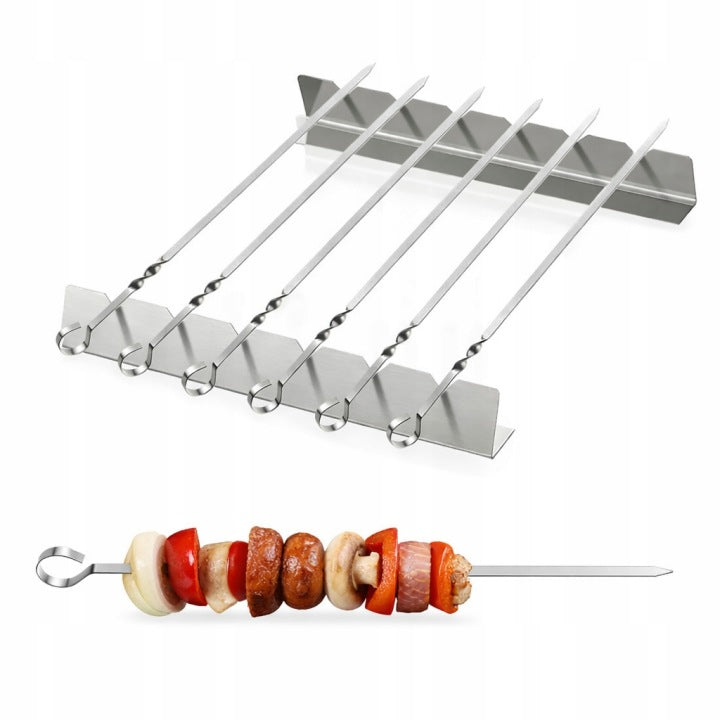 Schaschlikspieße Set 40 cm 6 Stk.